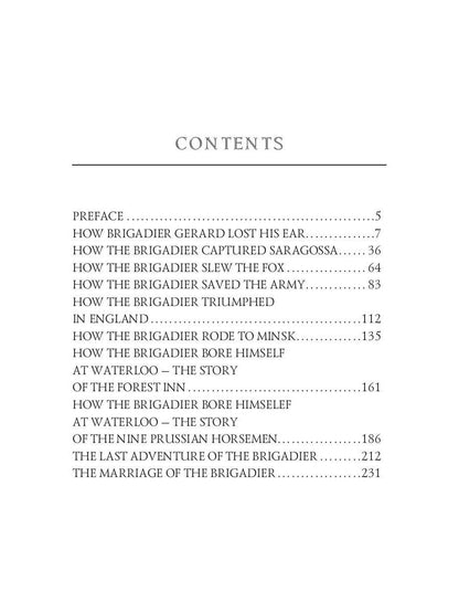 The Adventures of Gerard = Приключения бригадира Жерара: на англ.яз