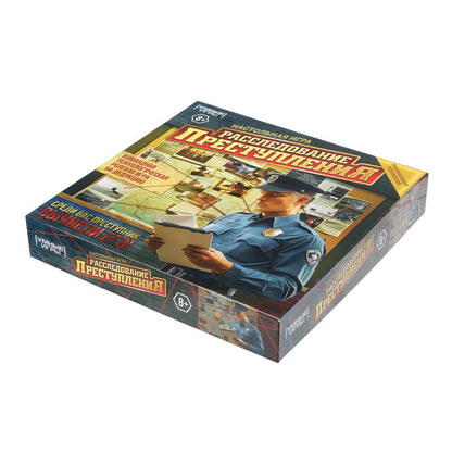 Расследование преступления. Настольная игра-квадрат. 80 карточек. Премиум. Умные игры в кор.10шт
