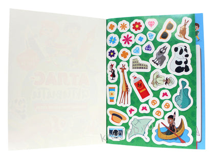 АКТИВИТИ-АТЛАС с наклейками. Путешествие вокруг света