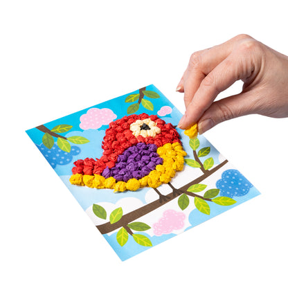 Набор для творчества. Аппликация из тишью "Птичка" размер 138х165