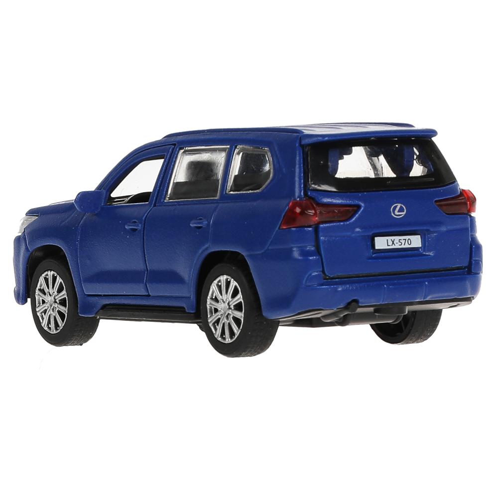 Machine en métal LEXUS LX570 machine pour 12 cm, à l'extérieur, sac, argent, sinié, cor. Parc technologique dans le cor.2*36шт