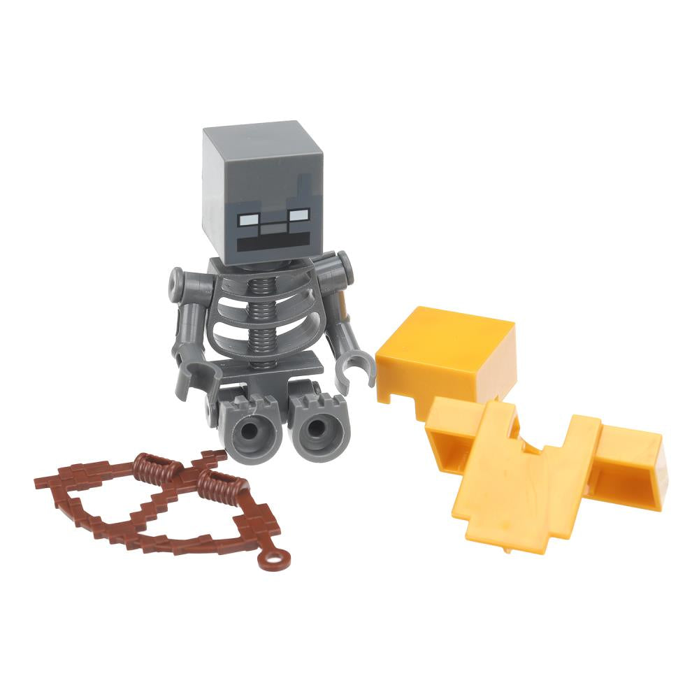 Figurine de constructeur pour mon monde avec accessoires, maîtres de l'époque, en cor.120