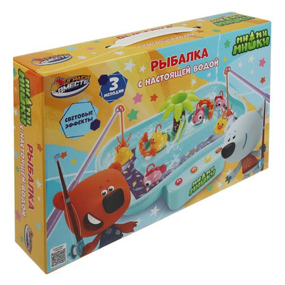 Игра рыбалка Ми-ми-мишки свет-звук, с водой, кор.37,5*25*7,3см ИГРАЕМ ВМЕСТЕ в кор.2*18шт