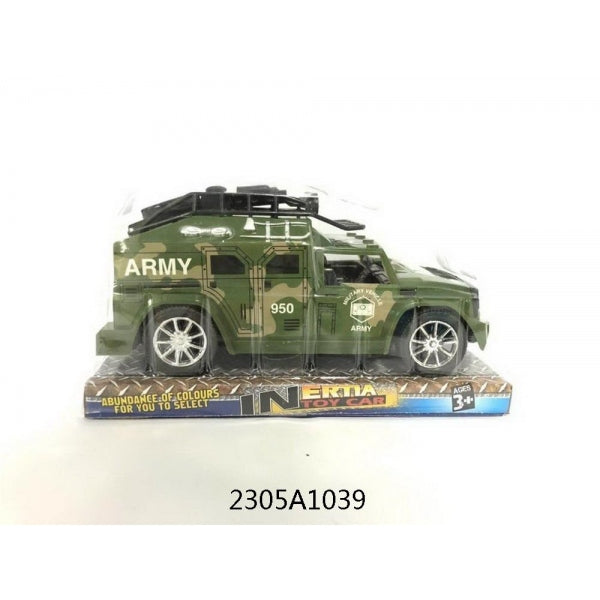Машина инерц. ВОЕННАЯ на карт. dans le cor.2*90шт