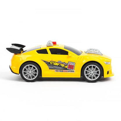 Машина пластик свет-звук СПОРТКАР 15 см, инерция,, кор. Технопарк в кор.2*48шт