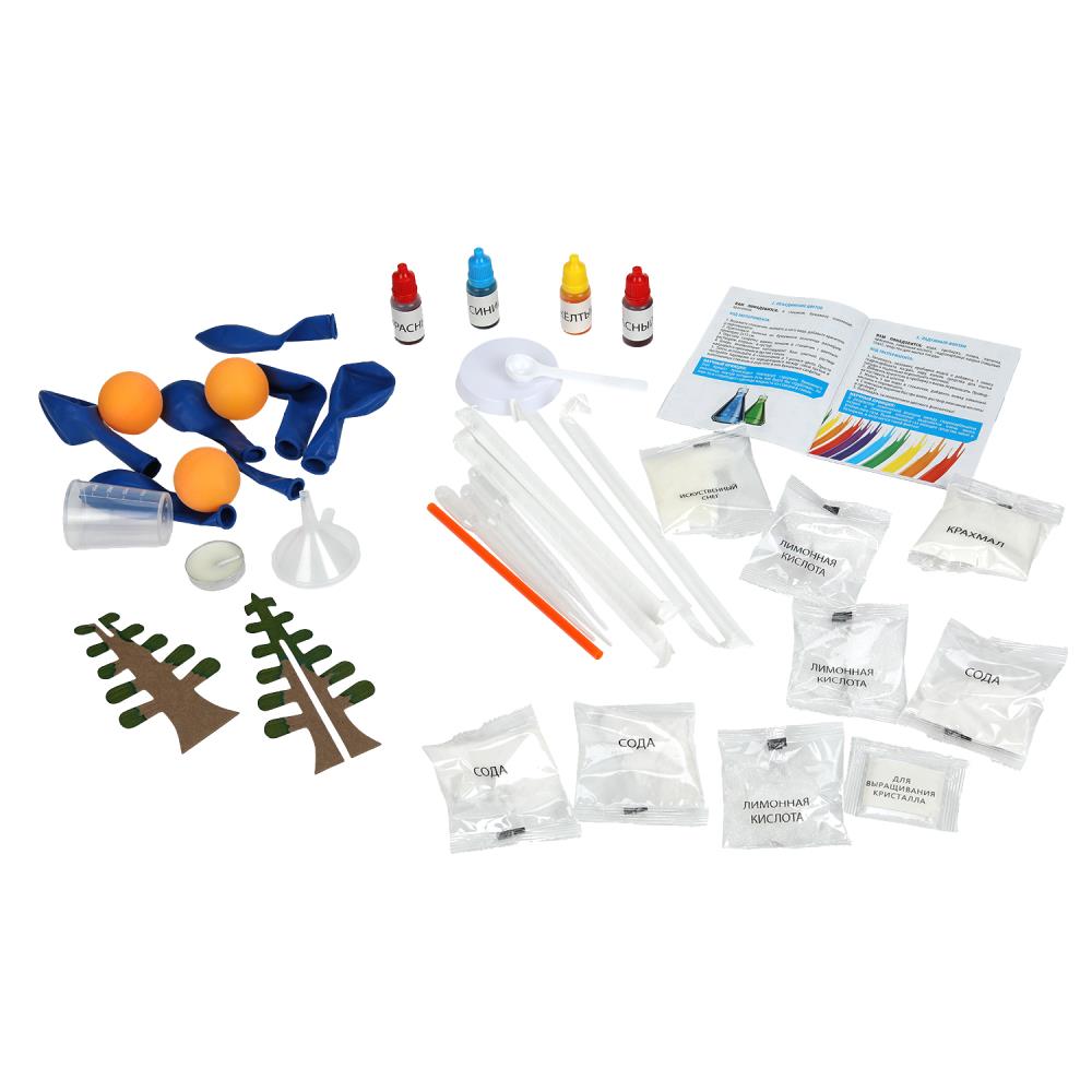 Набор опытов химия, 40-в-1 IQ Experiment в кор.8шт