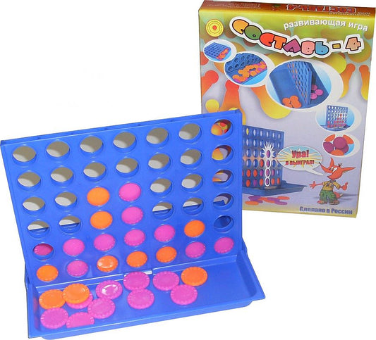 С-134-57238307 Составь-4 Развивающая игра