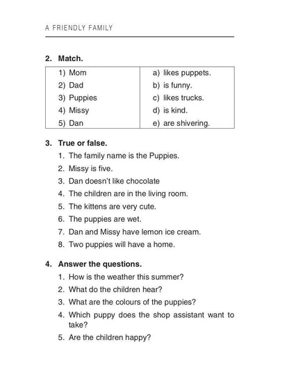 A friendly family книга на англ.языке