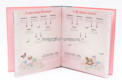 АЛЬБОМ ДЛЯ ФОТО. НАША ДОЧЕНЬКА (РОЗОВЫЙ)