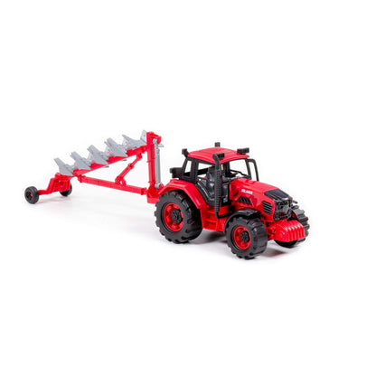 Полесье. Трактор "Belarus" с плугом арт.91338