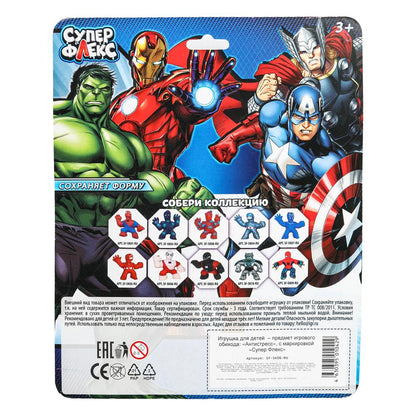 Антистресс тянучка, блистер Супер Флекс в кор.4*12шт