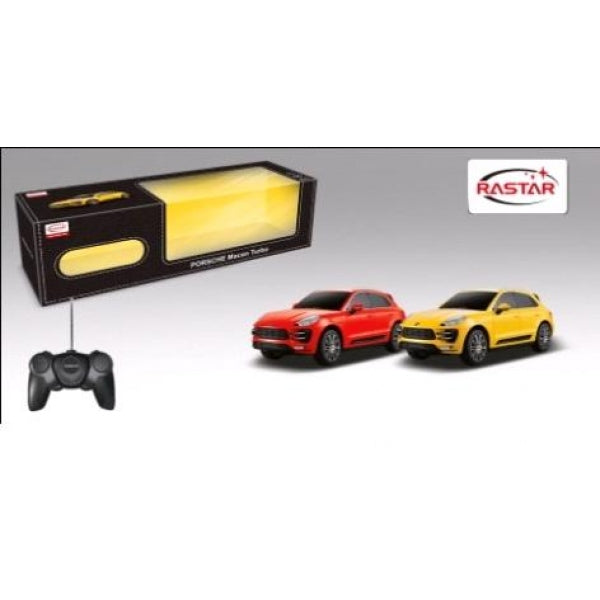 МАШИНА Р/У RASTAR PORSCHE MACAN TURBO 1:24, ЦВЕТ В АССОРТ. В КОР. в кор.18шт
