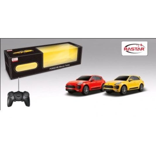МАШИНА Р/У RASTAR PORSCHE MACAN TURBO 1:24, ЦВЕТ В АССОРТ. В КОР. в кор.18шт