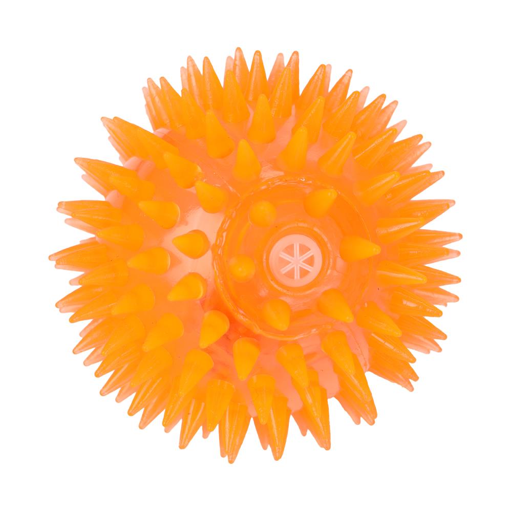 Игрушка мяч-попрыгун 7,5см светится, цвета в сборе, светодиод Супер Жим уп-12шт в кор.12уп