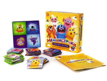 ND Play. Наст.игра "Мемонстрики" арт. 284671 (РРЦ 499 руб.)