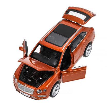 Машина металл свет-звук bentley bentayga, 15,1 см, двери, капот, инерция Технопарк в кор.2*24шт