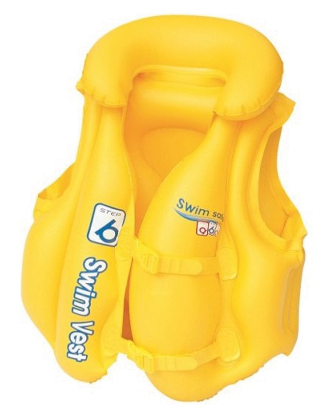 Bestway. Надувной жилет для плавания "Swim Safe" ступень B 51 х 46 см, 3-6 лет арт.32034