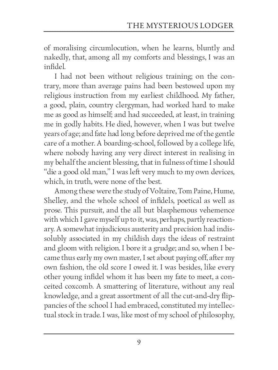 The Mysterious Lodger = Загадочный житель: на англ.яз