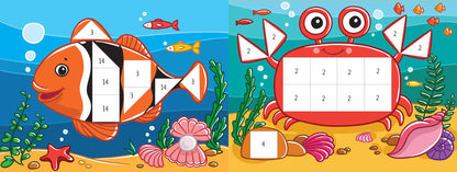 Подводный мир: книжка с наклейками