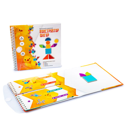 ДК.Игра магнитная головоломка IQ "Конструктор фигурка" арт.02864/50