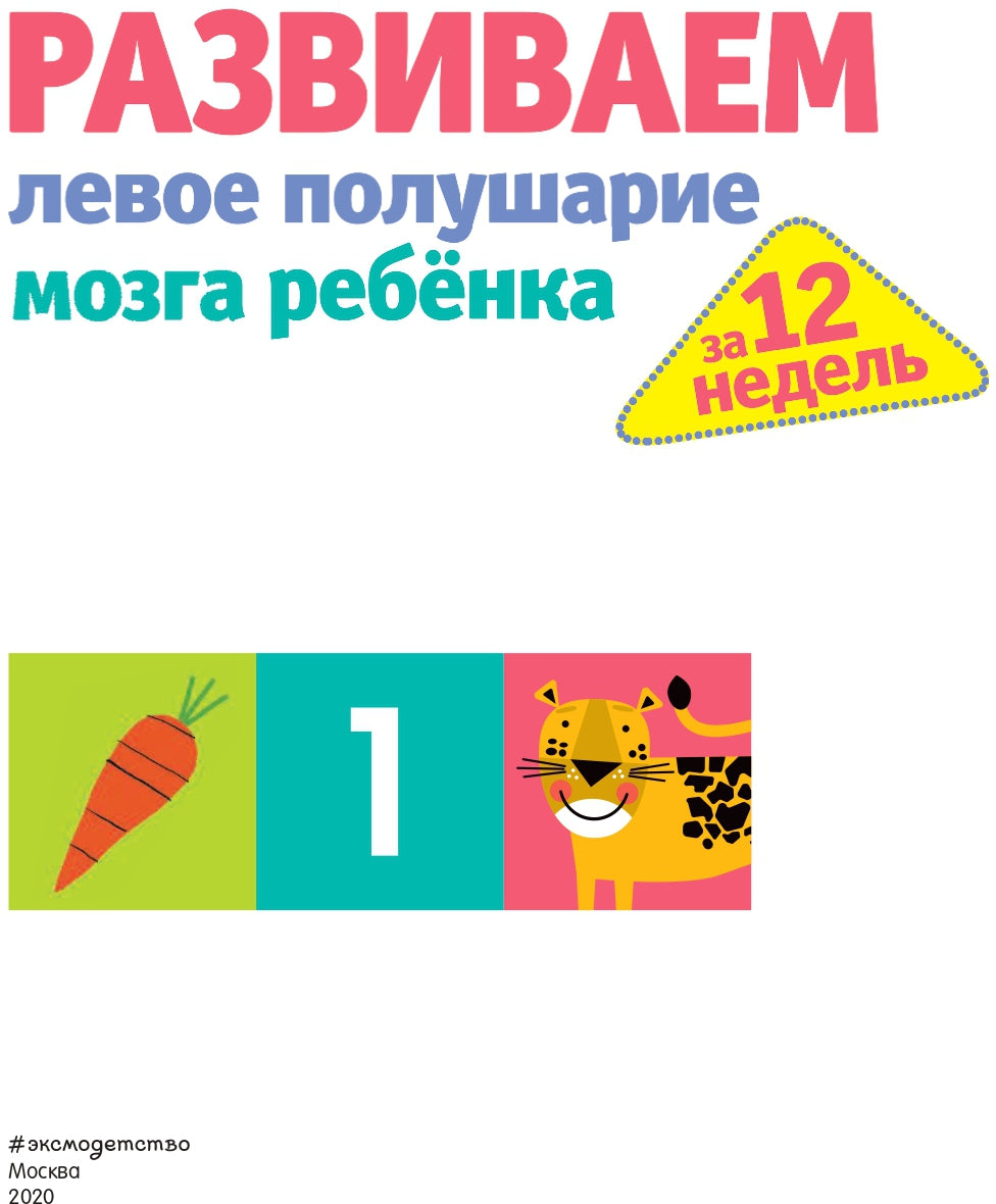 Развиваем левое полушарие мозга ребенка за 12 недель