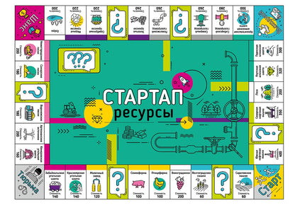Игра настольная экономическая "Стартап" Ресурсы
