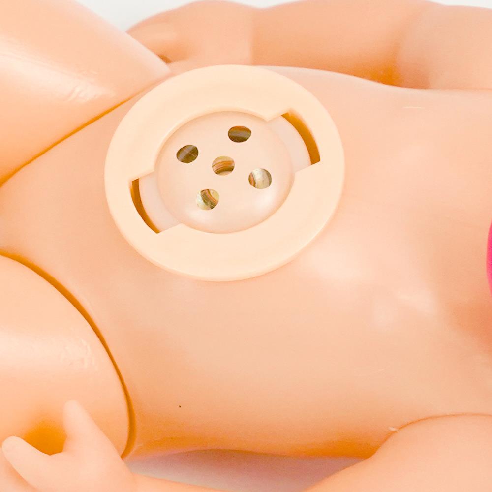 Пупс озвучивает 20см, пьет, пишет, закр. глазки, 3акс КАРАПУЗ в кор.24шт