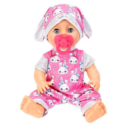 Пупс озвуч 30см, пьет, писает, закр. глазки, 4акс, 50 звуков КАРАПУЗ в кор.12шт