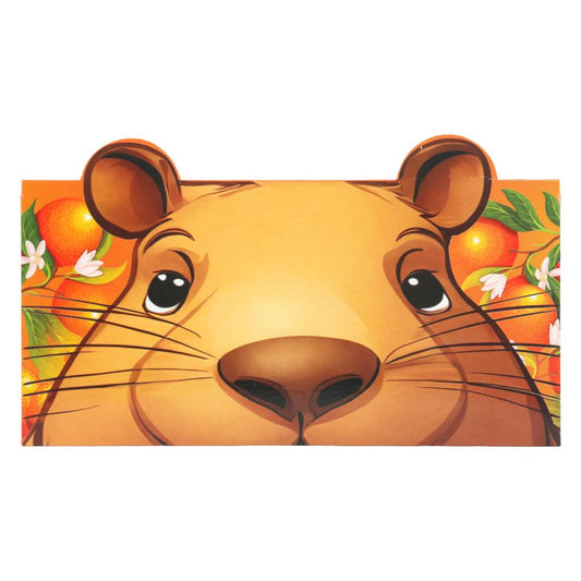 Конверт для денег капибара, фигурный, поздравляю ЧУДО ПРАЗДНИК уп-10шт в кор.100уп