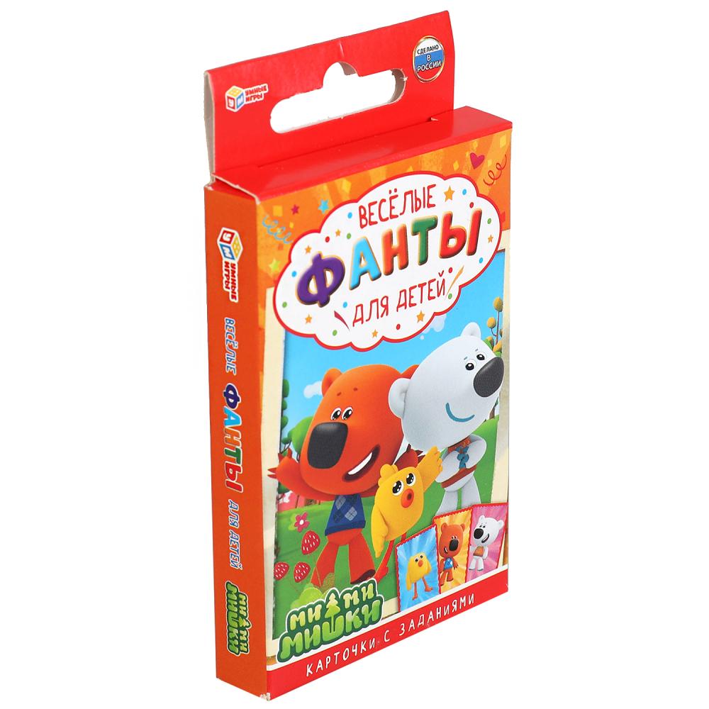 Игровые карточки детские фанты Ми-ми-ми. 32 карточки: 57Х88мм. кор. 59х88х12мм Умные игры в кор150шт
