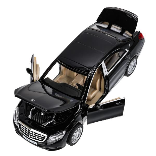 Машина металл свет-звук MERCEDES-BENZ s 600, 14,5 см, двери, инерция Технопарк в кор.2*24шт
