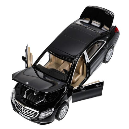 Машина металл свет-звук MERCEDES-BENZ s 600, 14,5 см, двери, инерция Технопарк в кор.2*24шт