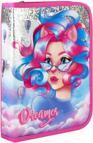 Пенал-органайзер XXL 28*20*4,5 Мечтательница,63175