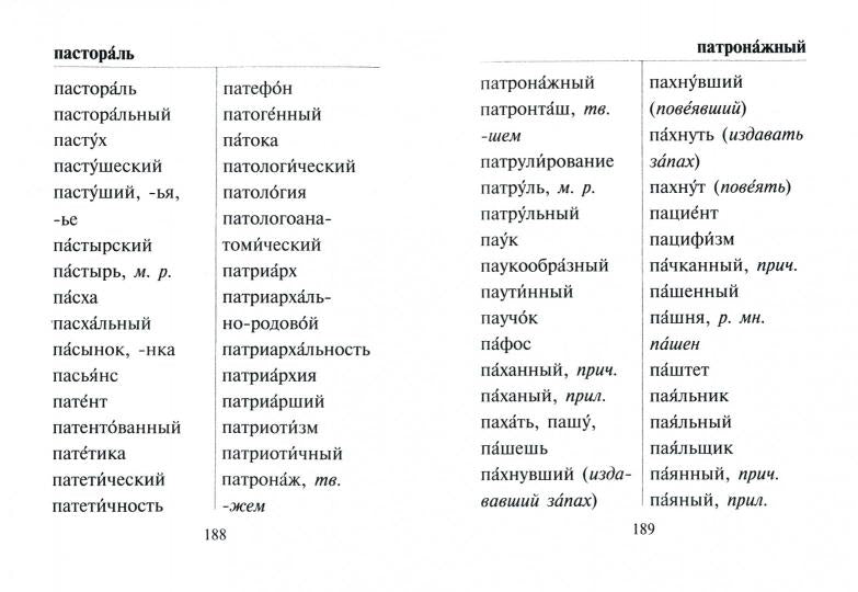 Орфографический словарь русского языка для учащихся. 40 000 слов.