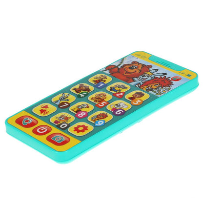 Телефон Шаинский музыка 100 песен, загадок и звуков, реалистичные звуки телефона Умка в кор.120шт