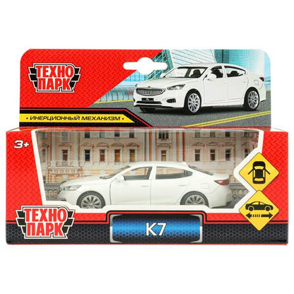 Машина металл MITSUBISHI lancer evolution, 11,4 см, двери, инерц., кор. Технопарк в кор.2*48шт