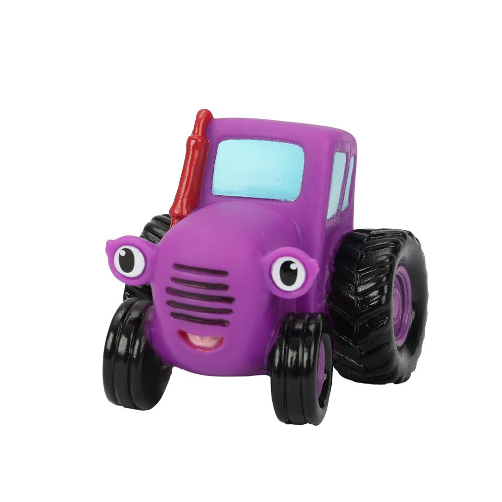 Игрушка пластизоль д/ванны пальчиковый театр СИНИЙ ТРАКТОР 5шт, блистер КАПИТОШКА в кор.2*12шт