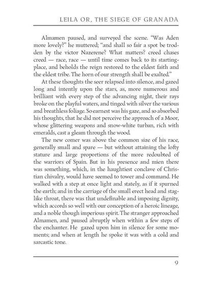 Leila: or The Siege of Granada = Лейла, или осада Гренады: на англ.яз
