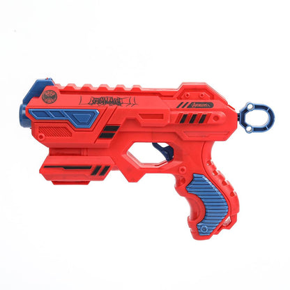 Бластер с мягкими пулями, фигурка, команда мтителей, коробка 36*5,5*20 см - в кор.2*36шт