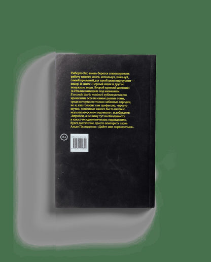 Черный ящик и другие ненужные вещи. Второй краткий дневник: эссе (р1)