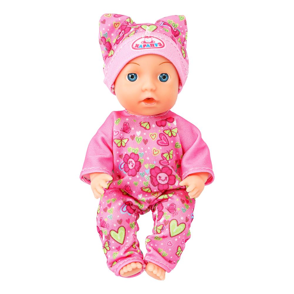 Пупс неозвуч 15см, пьет, писает, 2акс КАРАПУЗ в кор.84шт