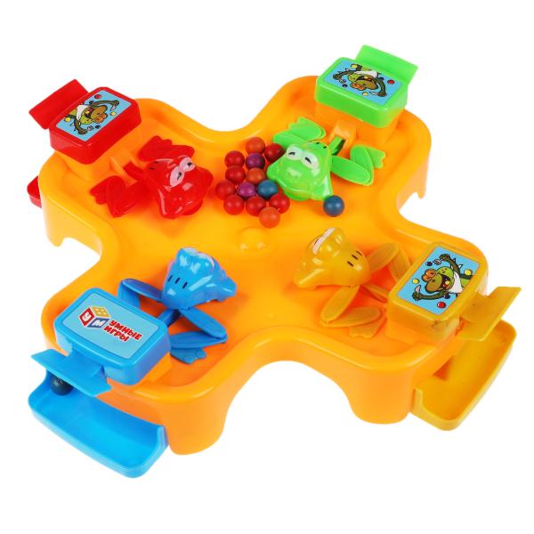 Настольная игра накорми лягушек в кор.27*27*7см Умные игры в кор.24шт