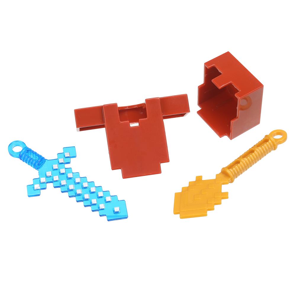 Конструктор фигурка мой мир с аксессуарами Город мастеров в кор.120шт