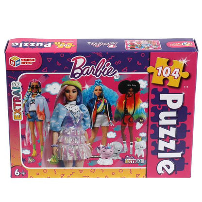 Barbi. Пазлы классические в коробке. Пазл 104 détails. Умные игры в кор.24шт
