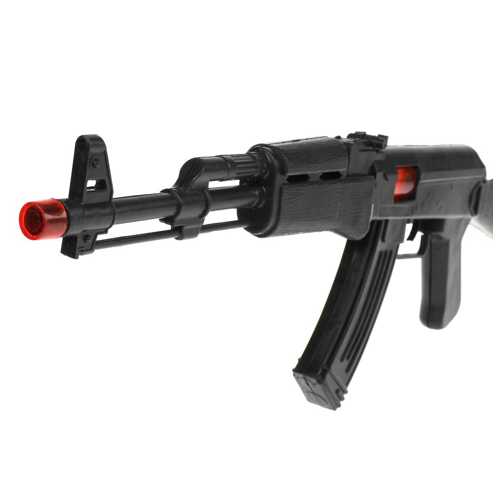 Автомат-трещетка искрит ак-47 в пакете 60*20*3см ТМ "ИГРАЕМ ВМЕСТЕ" в кор.2*48шт