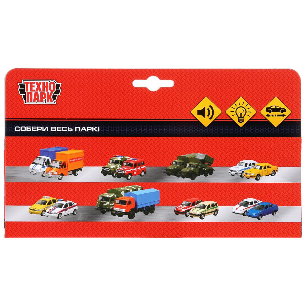 Модель круизный металлический лайнер 20 см, свет и звук инерц., в кор. Технопарк в кор.2*24шт