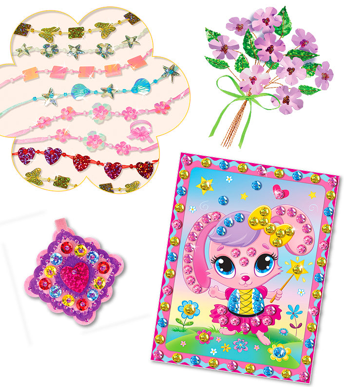 СБ 50-120 Набор для творчества "Блестящие пайетки"