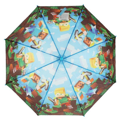 Зонт детский майнкрафт радиус 45 см ИГРАЕМ ВМЕСТЕ в кор.120шт
