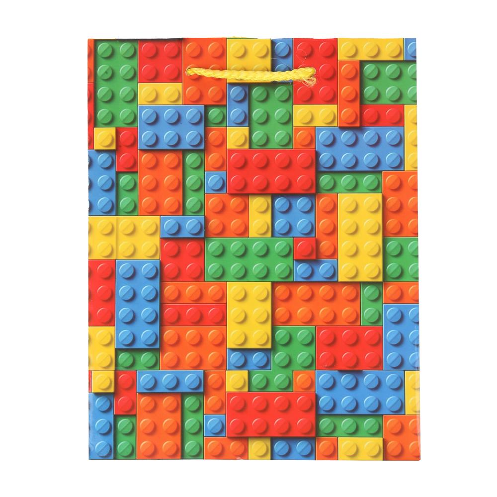 Пакет подарочный глянцевый м,конструктор,140 гр/м2 ЧУДО ПРАЗДНИК в кор.12*12шт