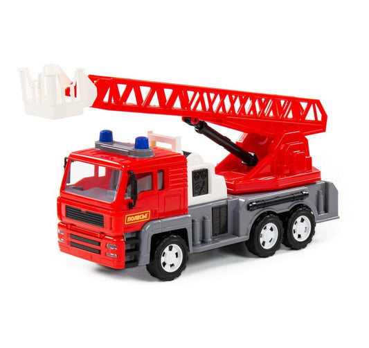 Полесье. "Алмаз" автомобиль-пожарный инерционный (в сеточке) арт.86723 /6